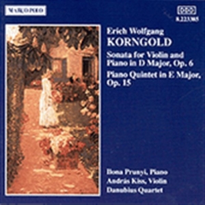 Korngold Erich Wolfgang - Piano Quintet/Violin Sonatas ryhmässä CD @ Bengans Skivbutik AB (2009042)