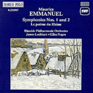 Emmanuel Maurice - Symphony 1 2 ryhmässä ME SUOSITTELEMME / Joululahjavinkki: CD @ Bengans Skivbutik AB (2009066)