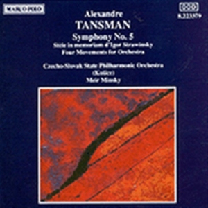 Tansman Alexandre - Symphony 5/Orc Music ryhmässä ME SUOSITTELEMME / Joululahjavinkki: CD @ Bengans Skivbutik AB (2009099)