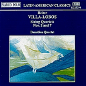 Villa Lobos Heitor - String Quartets Nos. 2 & 7 ryhmässä CD @ Bengans Skivbutik AB (2009104)