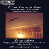 Various - Virtuoso Percussion Music ryhmässä ME SUOSITTELEMME / Joululahjavinkki: CD @ Bengans Skivbutik AB (2009142)