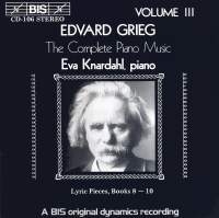 Grieg Edvard - Complete Piano Music Vol 3 ryhmässä ME SUOSITTELEMME / Joululahjavinkki: CD @ Bengans Skivbutik AB (2009165)