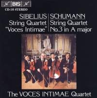 Sibelius Jean - String Quartet/Schumann ryhmässä Externt_Lager / Naxoslager @ Bengans Skivbutik AB (2009221)