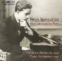 Skalkottas Nikos - Music For Violin & Piano ryhmässä CD @ Bengans Skivbutik AB (2009233)