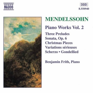 Mendelssohn Felix - Piano Works Vol 2 ryhmässä ME SUOSITTELEMME / Joululahjavinkki: CD @ Bengans Skivbutik AB (2009306)