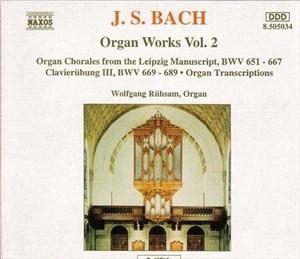 Bach Johann Sebastian - Orgelverk Vol 2 ryhmässä CD @ Bengans Skivbutik AB (2009317)