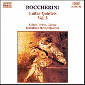 Boccherini Luigi - Guitar Quintets Vol 3 ryhmässä ME SUOSITTELEMME / Joululahjavinkki: CD @ Bengans Skivbutik AB (2009374)