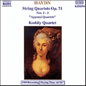 Haydn Joseph - String Quartets Op. 71 1-3 ryhmässä ME SUOSITTELEMME / Joululahjavinkki: CD @ Bengans Skivbutik AB (2009381)