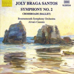 Braga-Santos Joly - Symphony 2 /Crossroads ryhmässä CD @ Bengans Skivbutik AB (2009464)