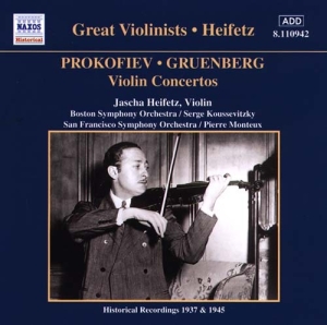 Prokofiev/Gruenberg - Violin Concertos 2 ryhmässä ME SUOSITTELEMME / Joululahjavinkki: CD @ Bengans Skivbutik AB (2009511)