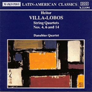 Villa Lobos Heitor - String Quartets Nos. 4, 6 & 14 ryhmässä CD @ Bengans Skivbutik AB (2009547)