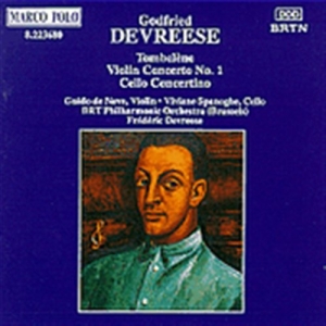 Devreese Frederic - Violin Conc 1 Cello Conc ryhmässä CD @ Bengans Skivbutik AB (2009550)