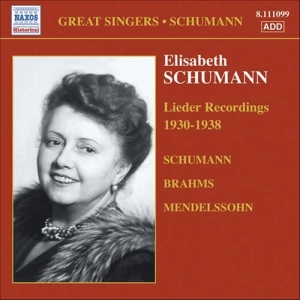 Elisabeth Schumann - Vol 2 ryhmässä ME SUOSITTELEMME / Joululahjavinkki: CD @ Bengans Skivbutik AB (2009568)