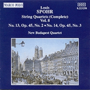 Spohr Louis - String Quartet Op45 2 3 ryhmässä ME SUOSITTELEMME / Joululahjavinkki: CD @ Bengans Skivbutik AB (2009585)