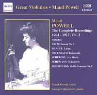 Various - Maud Powell Vol 2 ryhmässä ME SUOSITTELEMME / Joululahjavinkki: CD @ Bengans Skivbutik AB (2009606)