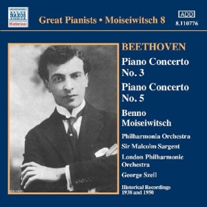 Beethoven Ludwig Van - Piano Concertos 3 & 5 /Moiseiw ryhmässä ME SUOSITTELEMME / Joululahjavinkki: CD @ Bengans Skivbutik AB (2009612)