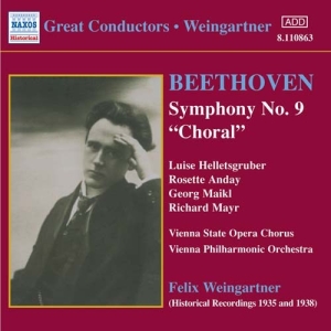 Beethoven Ludwig Van - Symphony 9 ryhmässä CD @ Bengans Skivbutik AB (2009626)