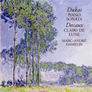 Dukas/Decaux - Piano Sonata In E Flat/Clairs ryhmässä ME SUOSITTELEMME / Joululahjavinkki: CD @ Bengans Skivbutik AB (2009639)