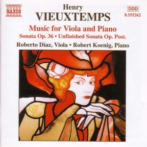 Vieuxtemps Henry - Music For Viola & Piano ryhmässä CD @ Bengans Skivbutik AB (2009804)