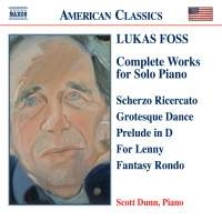 Foss Lukas - Piano Music ryhmässä CD @ Bengans Skivbutik AB (2009807)