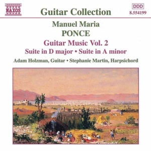 Ponce Manuel - Guitar Music Vol 2 ryhmässä ME SUOSITTELEMME / Joululahjavinkki: CD @ Bengans Skivbutik AB (2009973)