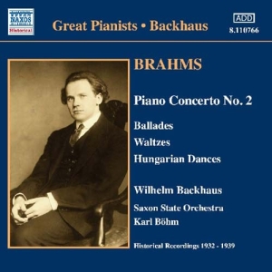 Brahms Johannes - Piano Concerto No 2 ryhmässä CD @ Bengans Skivbutik AB (2009977)