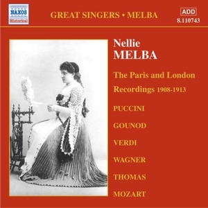 Nellie Melba - Paris & London Recordings ryhmässä ME SUOSITTELEMME / Joululahjavinkki: CD @ Bengans Skivbutik AB (2009996)