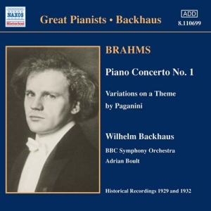 Brahms Johannes - Piano Concerto 1 ryhmässä CD @ Bengans Skivbutik AB (2010010)