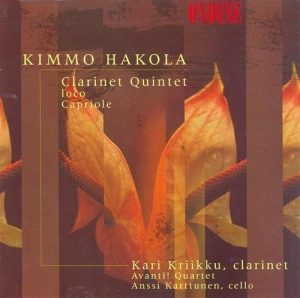 Hakola Kimmo - Clarinet Quintet, Capriole, Lo ryhmässä ME SUOSITTELEMME / Joululahjavinkki: CD @ Bengans Skivbutik AB (2010056)