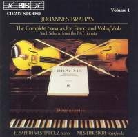 Brahms Johannes - Violin Sonatas ryhmässä ME SUOSITTELEMME / Joululahjavinkki: CD @ Bengans Skivbutik AB (2010666)