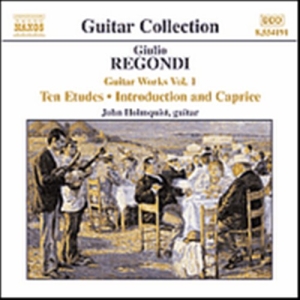 Regondi Giulio - Guitar Works Vol 1 ryhmässä CD @ Bengans Skivbutik AB (2010779)