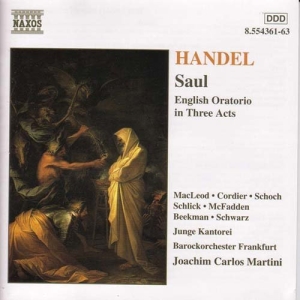 Handel George Frideric - Saul ryhmässä ME SUOSITTELEMME / Joululahjavinkki: CD @ Bengans Skivbutik AB (2010824)