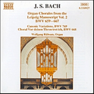 Bach Johann Sebastian - Organ Chorales Vol 2 ryhmässä CD @ Bengans Skivbutik AB (2010864)