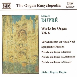 Dupre Marcel - Works For Organ Vol 8 ryhmässä ME SUOSITTELEMME / Joululahjavinkki: CD @ Bengans Skivbutik AB (2010879)