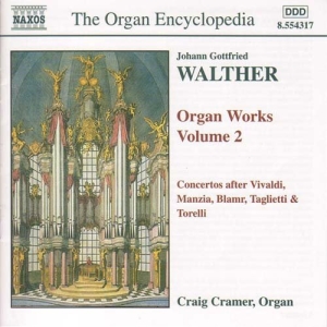 Walther Johann Gottfried - Organ Works Vol 2 ryhmässä CD @ Bengans Skivbutik AB (2010880)