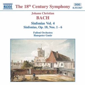 Bach Johann Christian - Sinfonias Op 18 Vol 1-6 ryhmässä CD @ Bengans Skivbutik AB (2010914)