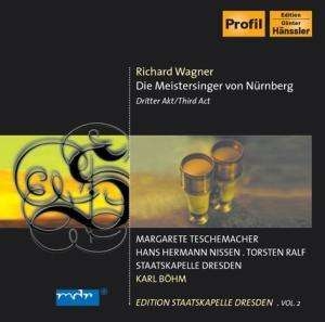 Wagner Richard - Die Meistersinger, Act 3 ryhmässä ME SUOSITTELEMME / Joululahjavinkki: CD @ Bengans Skivbutik AB (2010950)