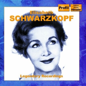 Schwarzkopf Elisabeth - Legendary Recordings ryhmässä CD @ Bengans Skivbutik AB (2010994)