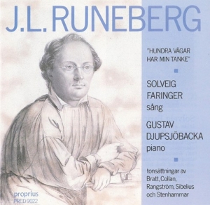 Faringer Solveig - J.L. Runeberg ryhmässä CD @ Bengans Skivbutik AB (2011016)