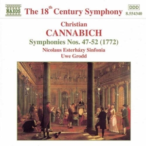 Cannabich Christian - Symphonies 47-52 ryhmässä CD @ Bengans Skivbutik AB (2011034)