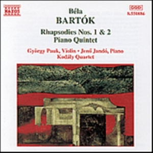 Bartok Bela - Rhapsodies 1 & 2 ryhmässä ME SUOSITTELEMME / Joululahjavinkki: CD @ Bengans Skivbutik AB (2011037)