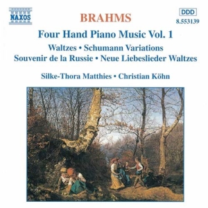 Brahms Johannes - Four Hand Piano Music 1 ryhmässä CD @ Bengans Skivbutik AB (2011051)