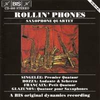 Various - Rollin Phones Sax Quartet ryhmässä ME SUOSITTELEMME / Joululahjavinkki: CD @ Bengans Skivbutik AB (2011496)