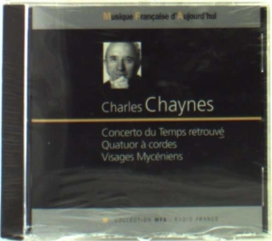 Chaynes Charles - Concerto Du Temps Retrouvé ryhmässä CD @ Bengans Skivbutik AB (2011542)