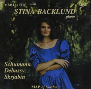 Backlund Stina - Schumann / Debussy / Skrjabin ryhmässä CD @ Bengans Skivbutik AB (2011644)