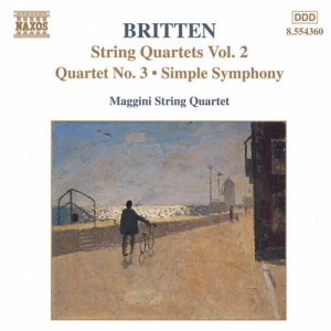 Britten Benjamin - String Quartets Vol 2 ryhmässä ME SUOSITTELEMME / Joululahjavinkki: CD @ Bengans Skivbutik AB (2011721)