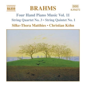 Brahms Johannes - Four Hand Piano Music 11 ryhmässä ME SUOSITTELEMME / Joululahjavinkki: CD @ Bengans Skivbutik AB (2011758)