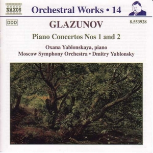 Glazunov Alexander - Piano Concertos 1 & 2 ryhmässä ME SUOSITTELEMME / Joululahjavinkki: CD @ Bengans Skivbutik AB (2011760)