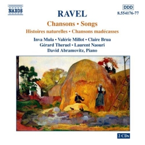 Ravel Maurice - Songs For Voc & Piano ryhmässä ME SUOSITTELEMME / Joululahjavinkki: CD @ Bengans Skivbutik AB (2011775)