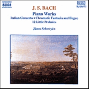 Bach Johann Sebastian - Piano Works ryhmässä ME SUOSITTELEMME / Joululahjavinkki: CD @ Bengans Skivbutik AB (2011782)